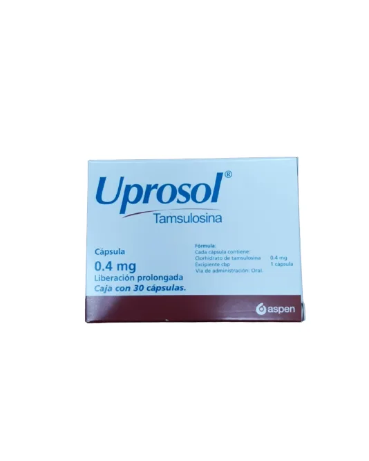 Comprar Uprosol 0.4 Mg Con 30 Cápsulas