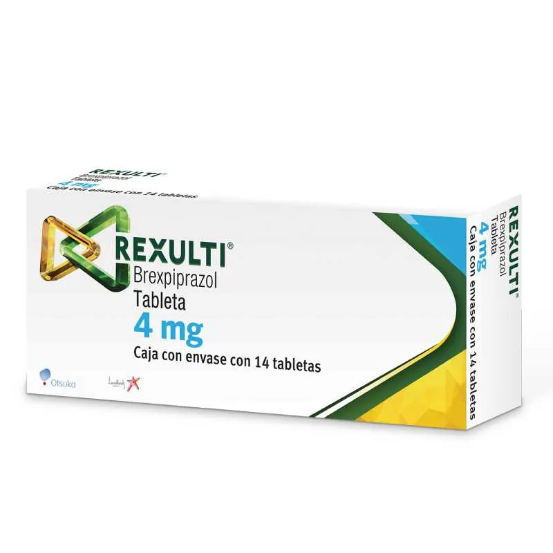 Compra Rexulti brexpiprazol 2 mg con 14 tabletas en Prixz