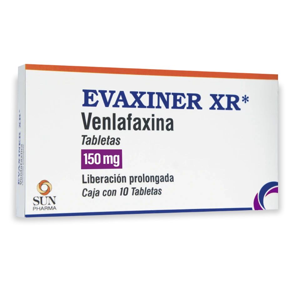 Comprar Evaxiner Xr 150 Mg Con 10 Tabletas