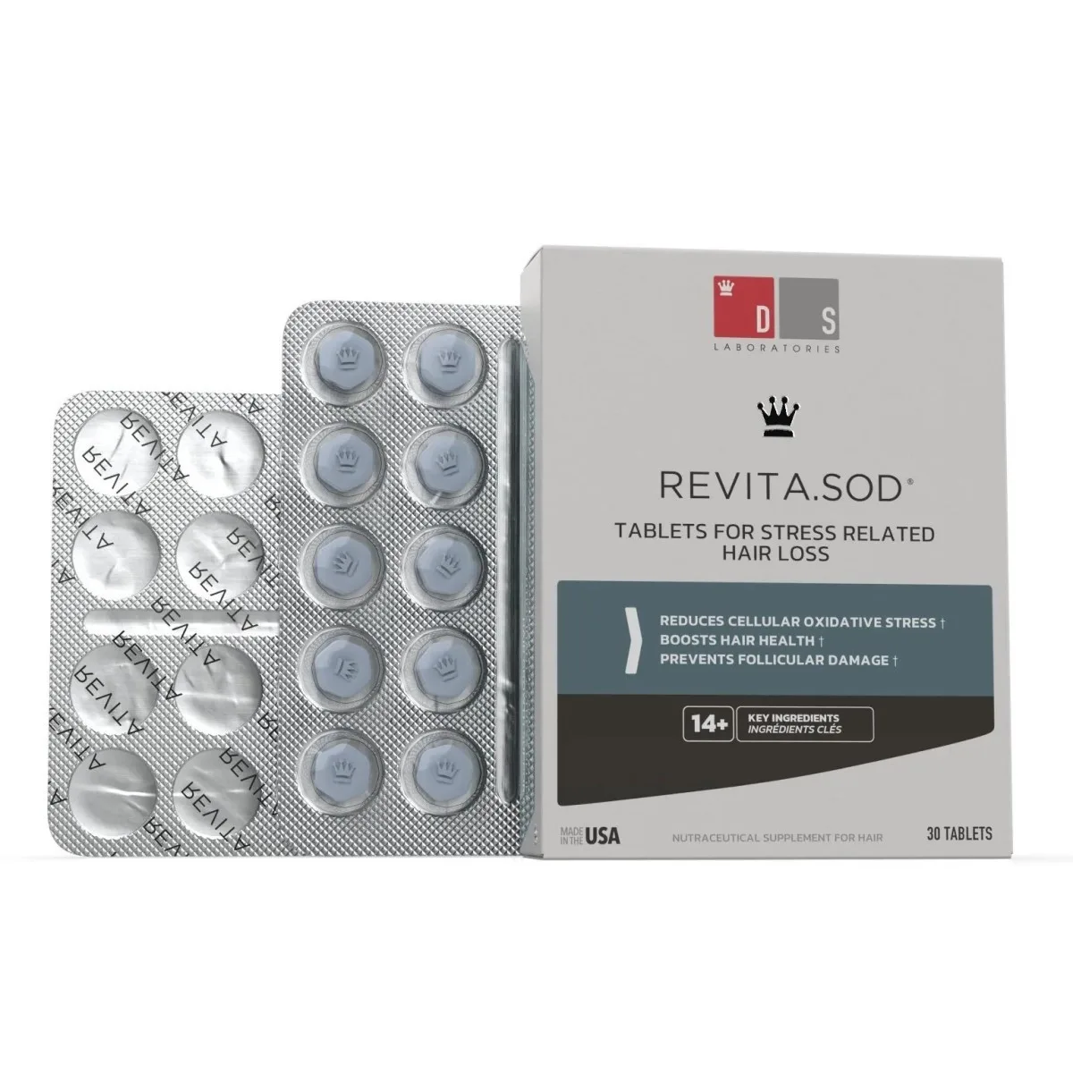 Comprar Ds Revita Sod Anticaída Con 30 Tabletas