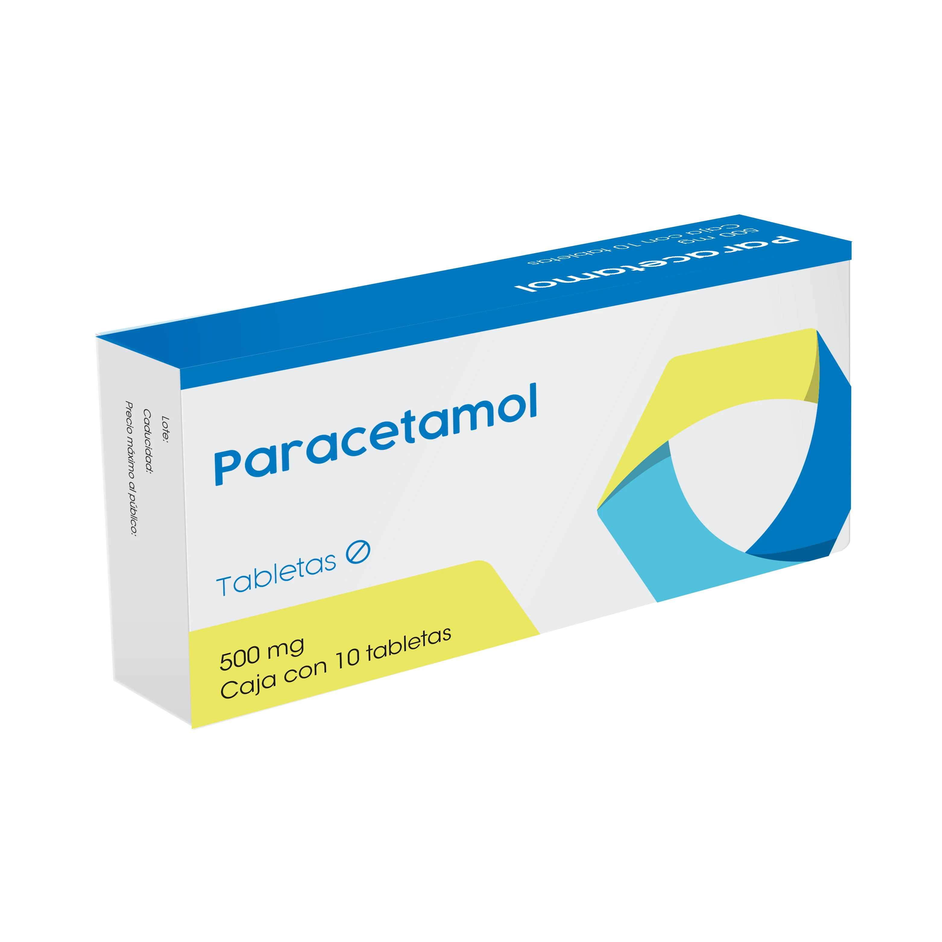 Comprar Paracetamol 500 Mg Con 10 Tabletas