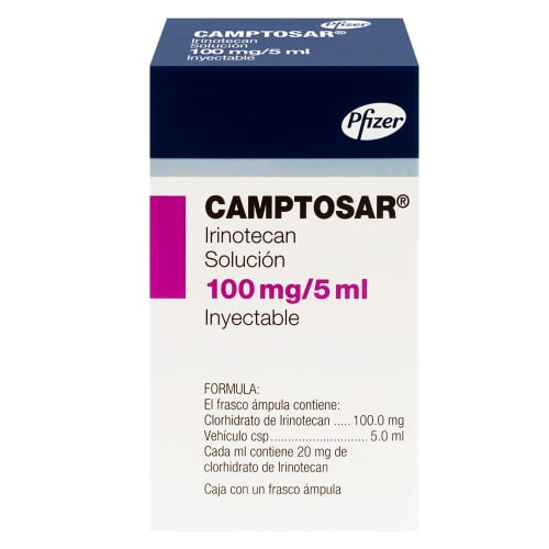 Camptosar 100mg/5ml solución 1 precio Camptosar 100mg/5ml solución 1 precio