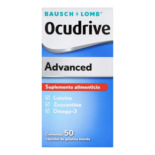 Ocudrive advanced suplemento alimenticio 50 cápsulas caja luteína 5 mg precio Ocudrive advanced suplemento alimenticio 50 cápsulas caja luteína 5 mg precio
