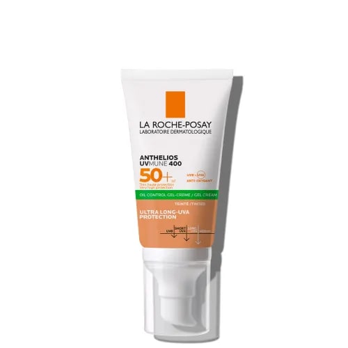 Anthelios gel crema antibrillos toque seco efecto matificante fps50+ 50ml Anthelios gel crema antibrillos toque seco efecto matificante fps50+ 50ml
