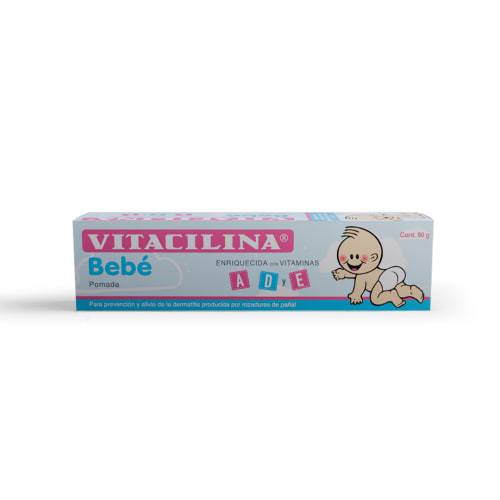 Vitacilina bebé alantoína 50 gr ungüento tubo Vitacilina bebé alantoína 50 gr ungüento tubo