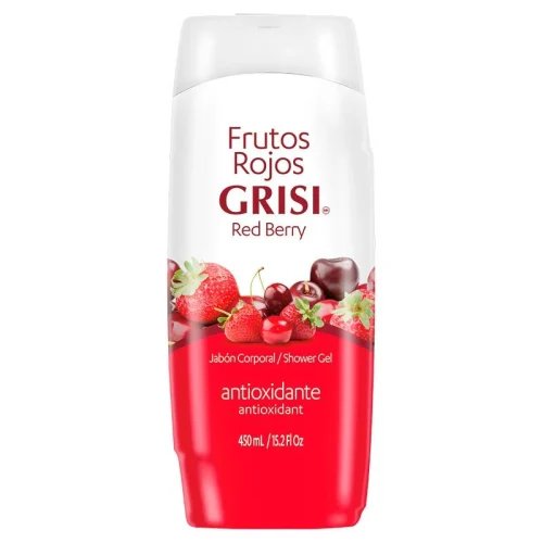 Grisi jabón líquido shower frutos rojos 400 ml botella precio Grisi jabón líquido shower frutos rojos 400 ml botella precio