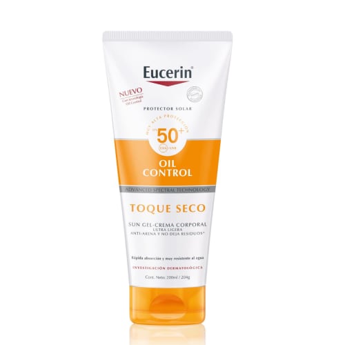 Eucerin sun oil control-toque seco precio