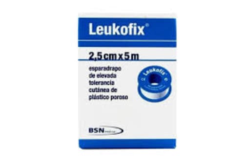 Cinta adhesiva transparente leukofix 2.5cm x 5m precio Cinta adhesiva transparente leukofix 2.5cm x 5m precio