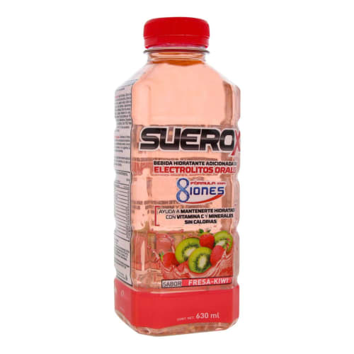 Suerox bebida hidratante fresa kiwi 630 ml. electrolitos Suerox bebida hidratante fresa kiwi 630 ml. electrolitos