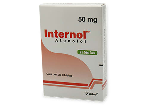 Internol 28 grageas 50 mg precio