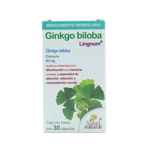 Lingnum medicamento herbolario 30 cápsulas bote ginkgo biloba 40 mg precio Lingnum medicamento herbolario 30 cápsulas bote ginkgo biloba 40 mg precio