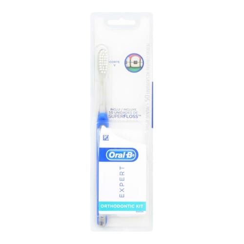 Cepillo dental oral b orthodontic kit con super floss Cepillo dental oral b orthodontic kit con super floss