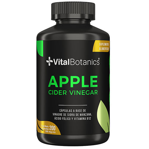 Vitalbotanics apple cider vinegar coon 200 cápsulas Vitalbotanics apple cider vinegar coon 200 cápsulas