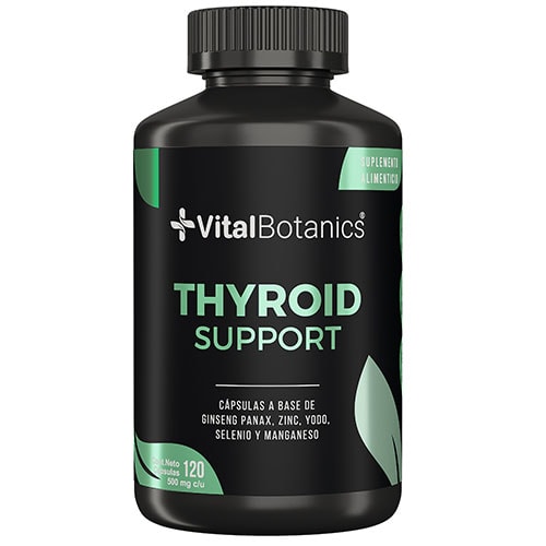 Vitalbotanics thyroid support con 200 cápsulas Vitalbotanics thyroid support con 200 cápsulas