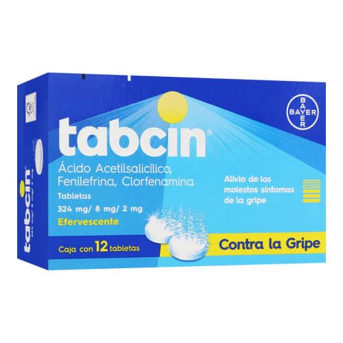 Tabcin 12 tabletas efervescentes Tabcin 12 tabletas efervescentes