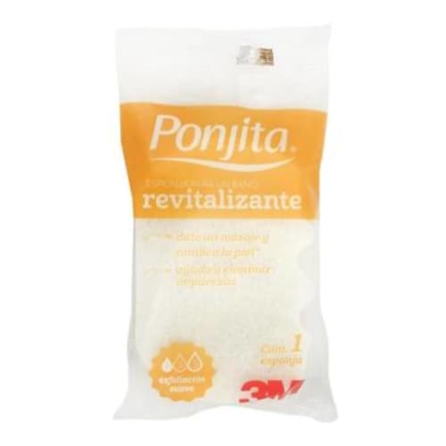 Ponjita esponja revitalizante 1 pieza precio Ponjita esponja revitalizante 1 pieza precio