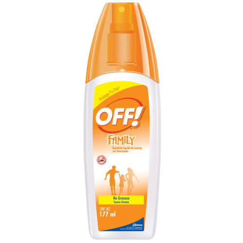 Repel off family spray 177 ml 65 precio Repel off family spray 177 ml 65 precio