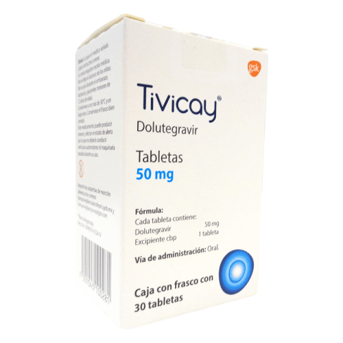 Tivicay 50 mg frasco tabletas 30