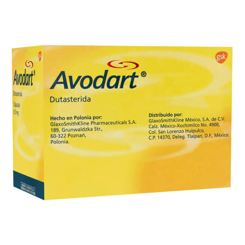 Avodart 90 cápsulas 0.5mg Avodart 90 cápsulas 0.5mg