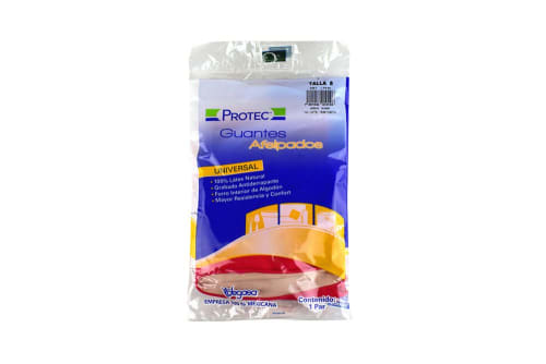 Guante domest.protec rojo mediano precio Guante domest.protec rojo mediano precio