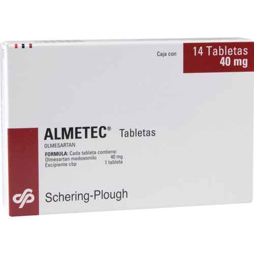 Almetec 40 mg oral 14 tabletas precio Almetec 40 mg oral 14 tabletas precio