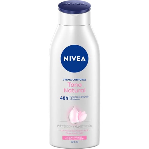 Nivea crema corporal aclarado natural todo tipo de piel 400 ml envase precio Nivea crema corporal aclarado natural todo tipo de piel 400 ml envase precio