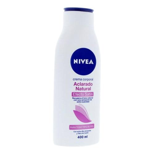 Nivea body aclarado natural efecto satin 400 ml Nivea body aclarado natural efecto satin 400 ml