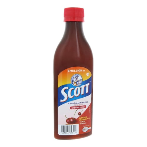 Emulsion de scott cereza 200 ml Emulsion de scott cereza 200 ml