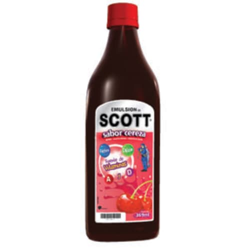 Emulsión scott cereza 369 ml líquido frasco vitamina a 22610 ui precio Emulsión scott cereza 369 ml líquido frasco vitamina a 22610 ui precio