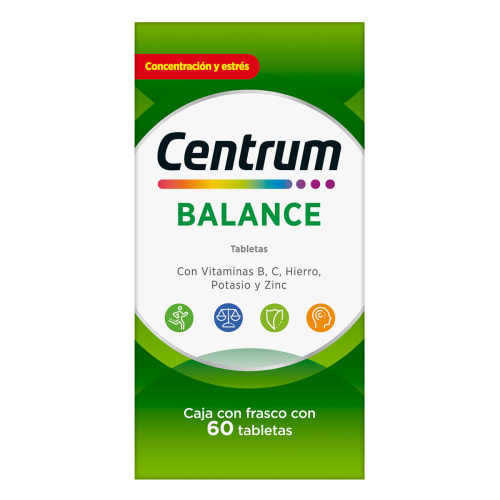 Centrum balance multivitaminico 60 tabletas Centrum balance multivitaminico 60 tabletas