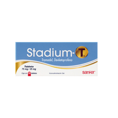 Stadium-t 75/25mg tabletas 20 precio Stadium-t 75/25mg tabletas 20 precio