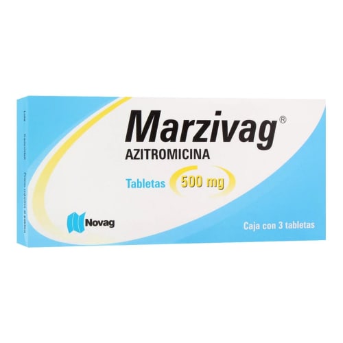 Marzivag 3 tabletas 500mg Marzivag 3 tabletas 500mg