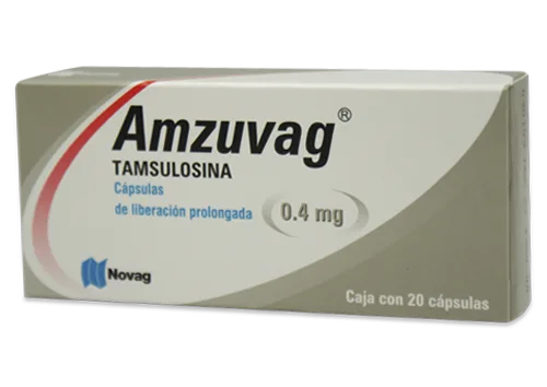 Amzuvag 20 capsulas 0.4 mg precio Amzuvag 20 capsulas 0.4 mg precio