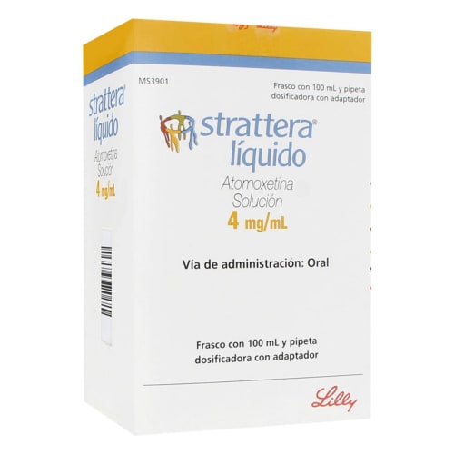 Strattera liquido 4mg/ml solución 100ml Strattera liquido 4mg/ml solución 100ml