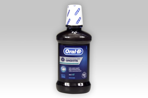 Comprar Oral b enjuague bucal para gingivitis sabor menta 350 ml - Prixz