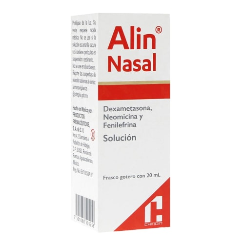 Alin nasal solución frasco gotero 20ml Alin nasal solución frasco gotero 20ml