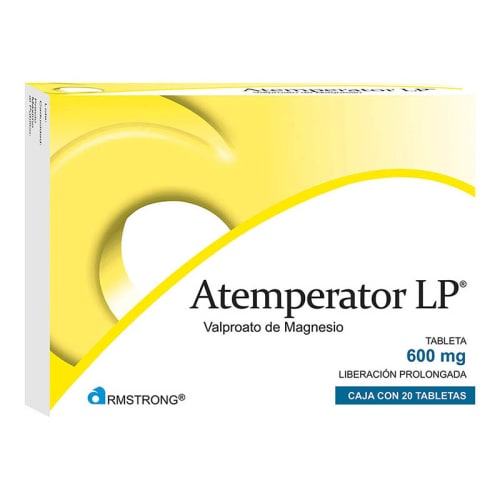 Dónde comprar Atemperator lp valproato de magnesio 600 mg con 20 tabletas -  Prixz