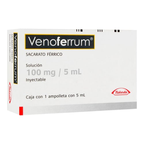 Venoferrum 1 ampolleta 5ml Venoferrum 1 ampolleta 5ml