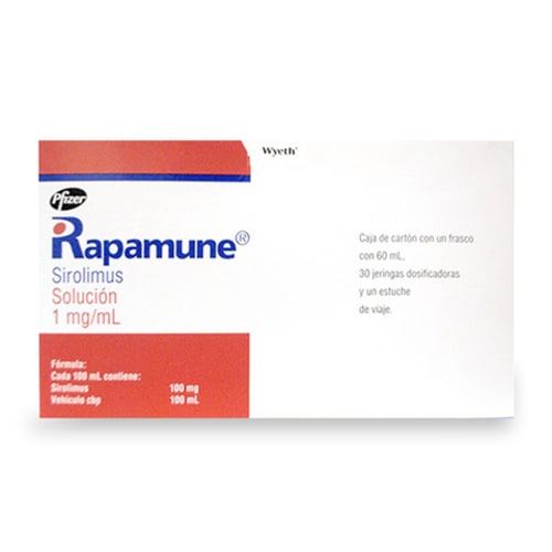 Rapamune 60 ml solución frasco sirolimus 1 mg precio Rapamune 60 ml solución frasco sirolimus 1 mg precio