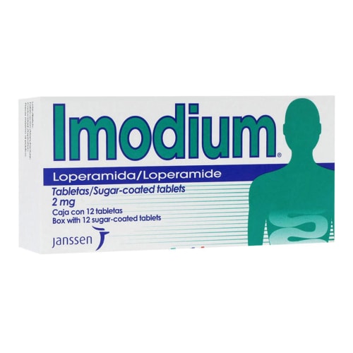 Imodium 12 tabletas 2mg Imodium 12 tabletas 2mg