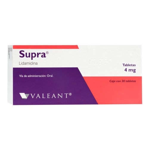 Supra 30 tabletas 4 mg Supra 30 tabletas 4 mg