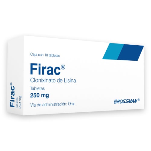 Firac 10 tabletas 250 mg precio Firac 10 tabletas 250 mg precio