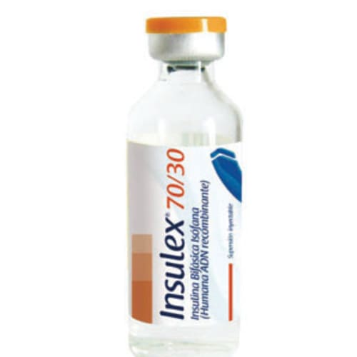 Insulex 70/30 frasco con ampula 10ml precio