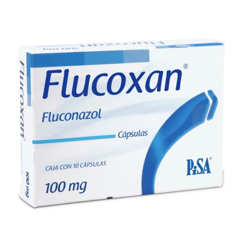 Flucoxan fluconazol 100 mg con 10 cápsulas