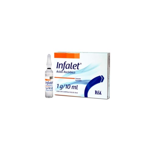 Infalet 1g/10ml 1x6 sol iny precio Infalet 1g/10ml 1x6 sol iny precio