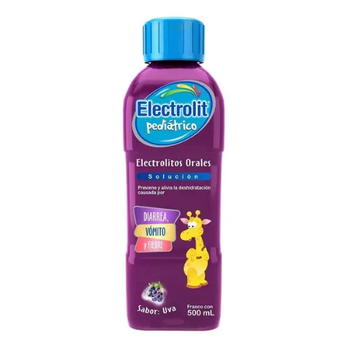 Electrolit pediátrico uva 500 ml líquido botella glucosa monohidratada 1.35 g precio Electrolit pediátrico uva 500 ml líquido botella glucosa monohidratada 1.35 g precio