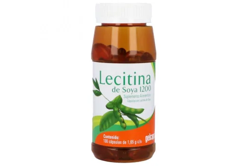 Lecitina de soya 1200 100 capsulas 1.65 g precio Lecitina de soya 1200 100 capsulas 1.65 g precio