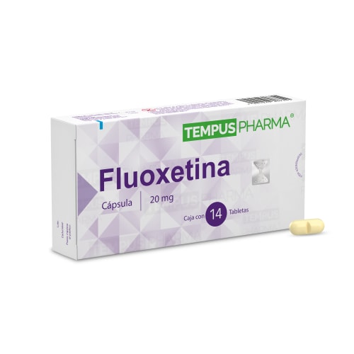 Temus pharma fluoxetina 20mg con 14 tabletas Temus pharma fluoxetina 20mg con 14 tabletas