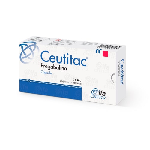 Ceutitac 75 mg 28 capsulas precio