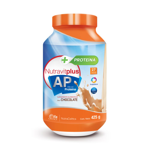 Nutravit plus ap bote 425 gr alto en proteinas sabor chocolate Nutravit plus ap bote 425 gr alto en proteinas sabor chocolate